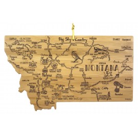Destination Montana Cutting & Serving Board with Logo