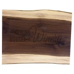 Promotional Black Walnut Cutting And Charcuterie 15" X 11 1/2"