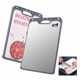 Antibacterial Double-Sided Chopping Board with Logo  Antibacterial Double-Sided Chopping Board with Logo