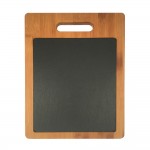 Bamboo/Slate Cutting Board with Logo
