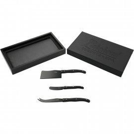 Promotional Modena Black Cheese & Serving Set