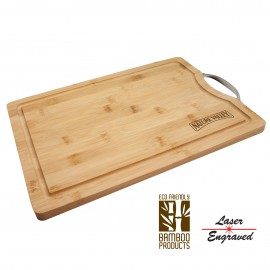 Customized Amaretto Bamboo Cheese Board With Handle