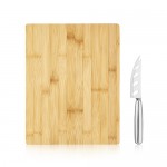 Bamboo Board & Knife Set by True Custom Imprinted