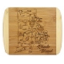 Customized A Slice of Life Rhode Island Serving & Cutting Board