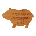 Promotional Bamboo Pig-Shaped Cutting Board