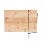 Wireslice Bamboo Cheese Slicing Board by True Custom Imprinted