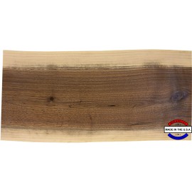 Custom 18" x 8" Black Walnut Cutting and Charcuterie Board MADE IN THE USA!