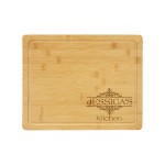 13" x 11" Bamboo Cutting Board with Juice Groove with Logo