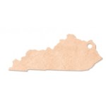 Logo Branded 18.5"x8" Epicurean Kentucky Shaped Cutting Board