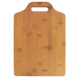 Logo Branded Bamboo Cutting Board w/Handle (13"x9")