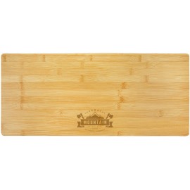 Customized 23 3/4" x 10" Bamboo Charcuterie Board/Cutting Board