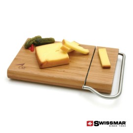 Logo Branded Swissmar Cutting Board With Slicer Blade