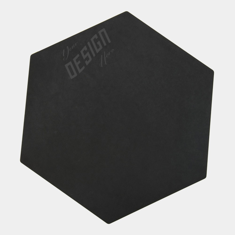 Swiss Army Epicurean Serving & Display Hexagon Large Slate Colored Board with Logo