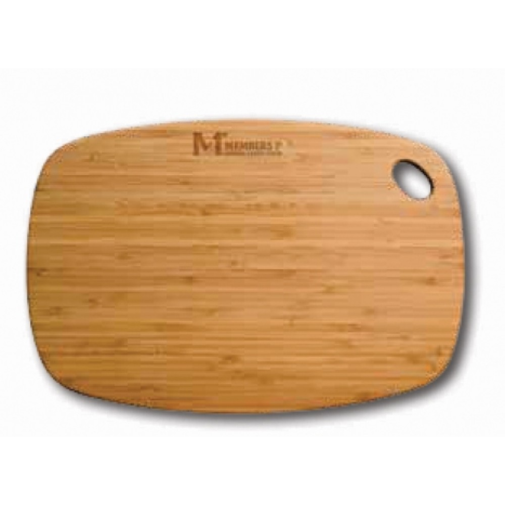 Logo Branded Totally Bamboo GreenLite Jet Utility Cutting Board Logo Branded Totally Bamboo GreenLite Jet Utility Cutting Board