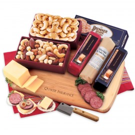 Snackable Sampler Board with Logo