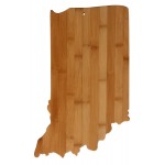Indiana State Cutting & Serving Board with Logo