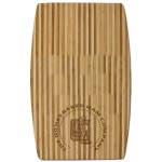 Natural Bamboo Cutting Board (15"x9.5"x11/16") Custom Printed