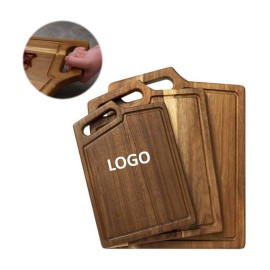 Logo Branded Wooden Vegetable Cutting Board With Handle  Logo Branded Wooden Vegetable Cutting Board With Handle