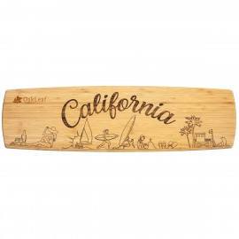 Customized California State Charcuterie Board