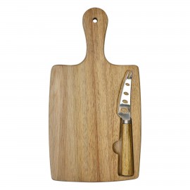 Wooden Cheese Cutting Board Knife Set with Logo  Wooden Cheese Cutting Board Knife Set with Logo