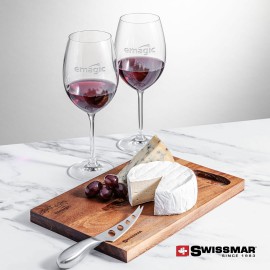 Custom Swissmar Acacia Board & 2 Blyth Wine