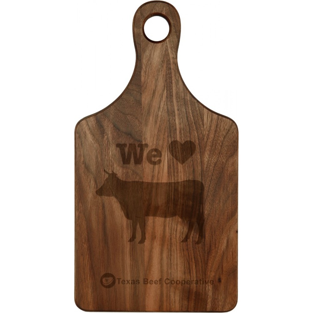 13.5x7 Walnut Cutting Board Logo Branded 13.5x7 Walnut Cutting Board Logo Branded