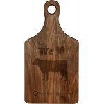 13.5x7 Walnut Cutting Board Logo Branded