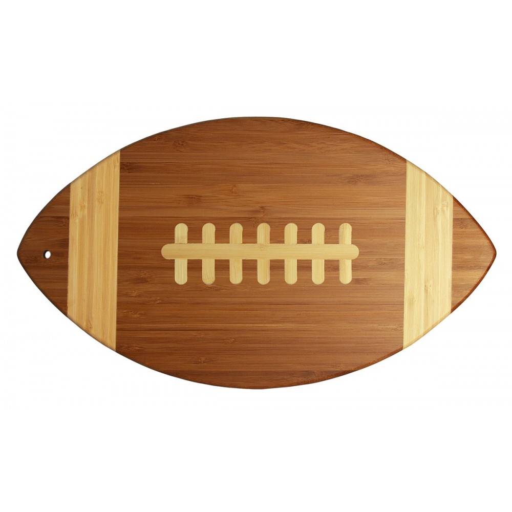 Personalized 8.5" x 15" - Bamboo Football Cutting Boards Wood Personalized 8.5" x 15" - Bamboo Football Cutting Boards Wood