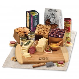 Deluxe Snackable Sampler Board with Logo