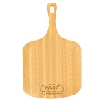 Bamboo Pizza Board Laser Engrave with Logo