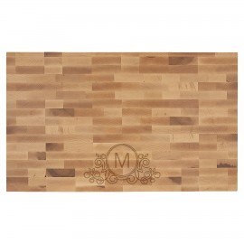 13" x 22" Maple Butcher Block Cutting Boards with Logo
