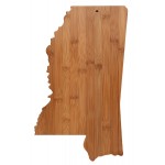 Totally Bamboo Mississippi State Cutting and Serving Board Custom Printed