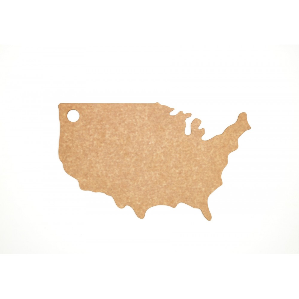 17.75"x11" Epicurean USA Shaped Cutting Board Logo Branded 17.75"x11" Epicurean USA Shaped Cutting Board Logo Branded