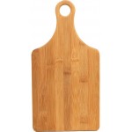 Logo Branded Bamboo Paddle Shape Cutting Board