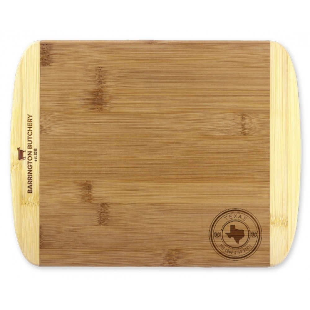 Tennessee State Stamp 2-Tone 11" Cutting Board with Logo