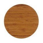 Cuisinart 11" Round Bamboo Cutting Board with Logo