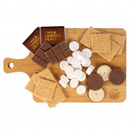 S'mores Dessert Charcuterie Board with Logo