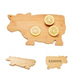 Custom Bamboo Animal Shaped Cutting Board