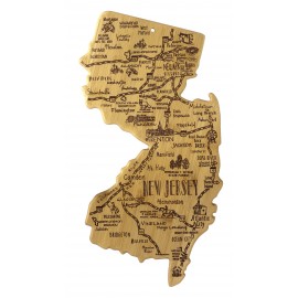 Customized Destination New Jersey Cutting & Serving Board