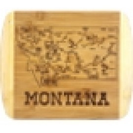 A Slice of Life Montana Serving & Cutting Board with Logo