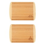 Custom Engraved Kona Groove 18" X 12-1/2" Bamboo Cutting Board