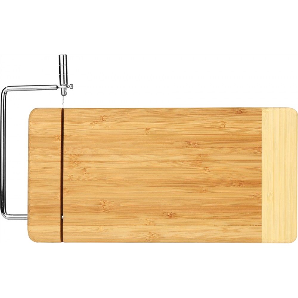 12x6 Bamboo Cut Board W/Cutter Custom Printed 12x6 Bamboo Cut Board W/Cutter Custom Printed