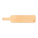 4 1/2" x 20" Maple Paddle Cutting Board with Logo