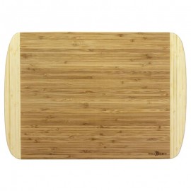Logo Branded Kona Bamboo Cutting Board 18" x 12.5" x 0.625"