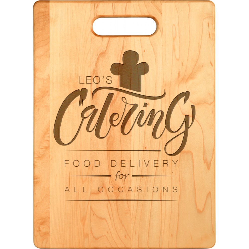 13.75x9.75 Maple Cutting Board Logo Branded 13.75x9.75 Maple Cutting Board Logo Branded