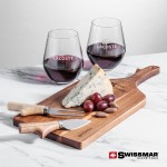 Logo Branded Swissmar Paddle Board & 2 Reina Stemless Wine