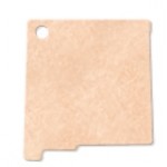 11" x 9.5" Epicurean New Mexico Shaped Cutting Board Logo Branded