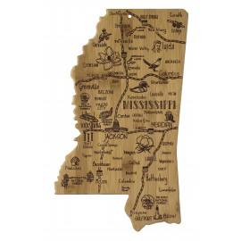 Destination Mississippi Cutting & Serving Board with Logo