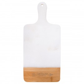 Marble And Bamboo Cutting Board with Logo  Marble And Bamboo Cutting Board with Logo