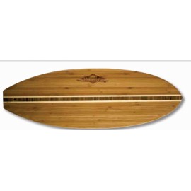 Surfboard Cutting & Serving Board with Logo